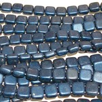 CzechMates CzechMates TILE Metallic Suede Dark Blue