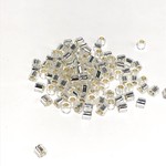 MIYUKI Delica 8-0 Silver Lined Crystal 10g
