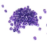 MIYUKI Delica 8-0 Sparkling Purple Lined Crys 10g
