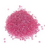 MIYUKI Rocaille 15-0 Sparkle Rose Lined Crystal 10g