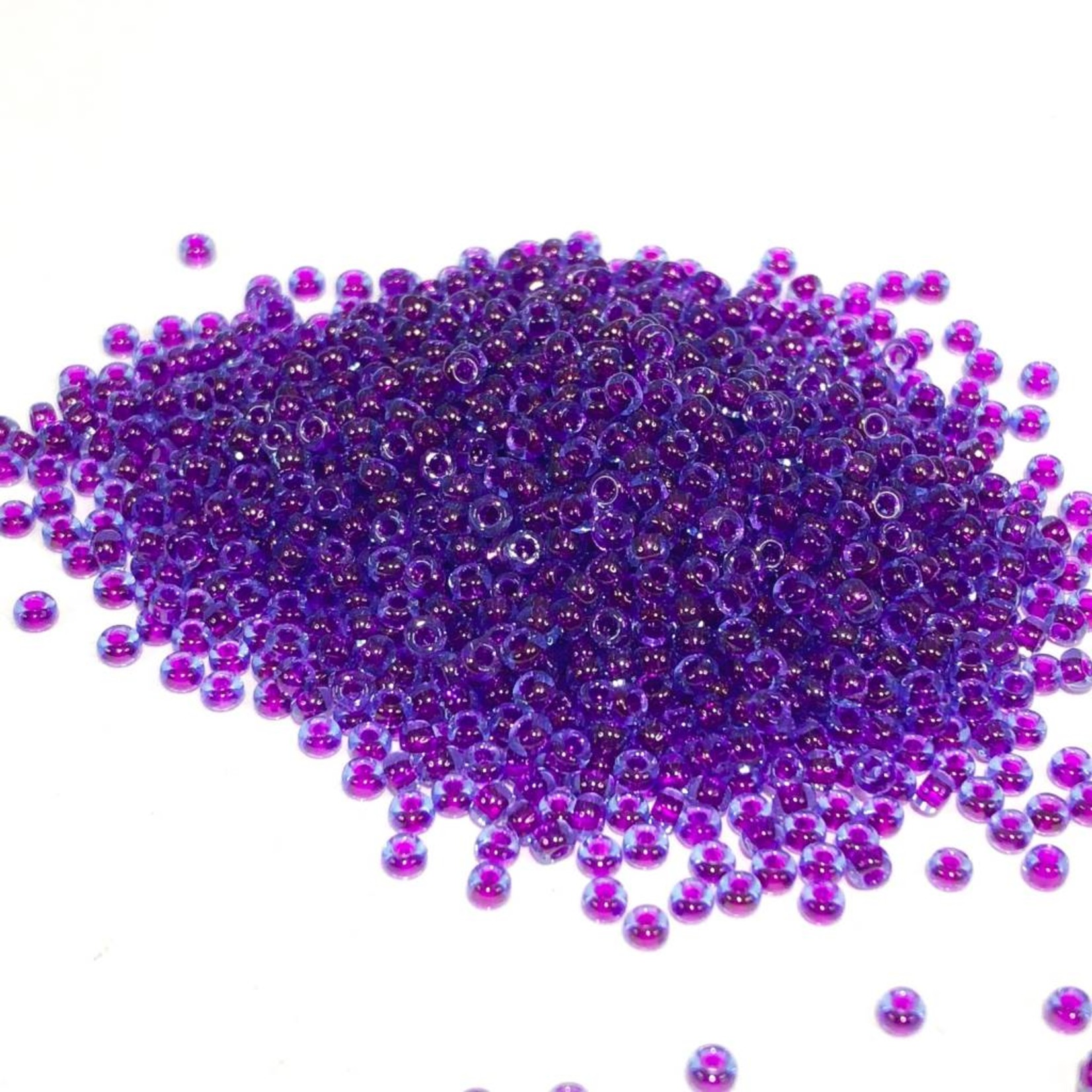 MIYUKI Rocaille 11-0 Purple Lined Aqua 25g