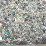 Preciosa Crystal 4mm Bicone Crystal AB 144pcs