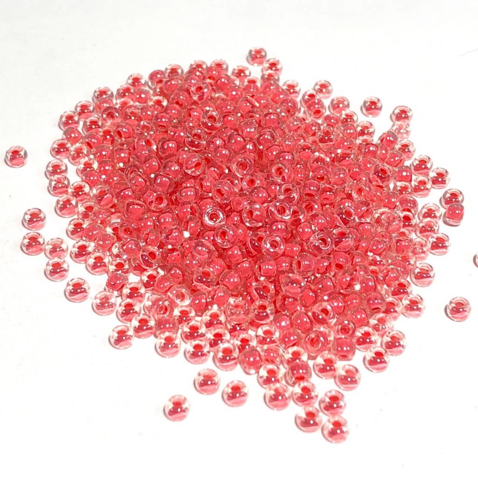 MIYUKI Rocaille 8-0 Coral Lined Crystal 25g