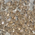 Preciosa Crystal 3mm Bicone Crystal Honey 144pcs