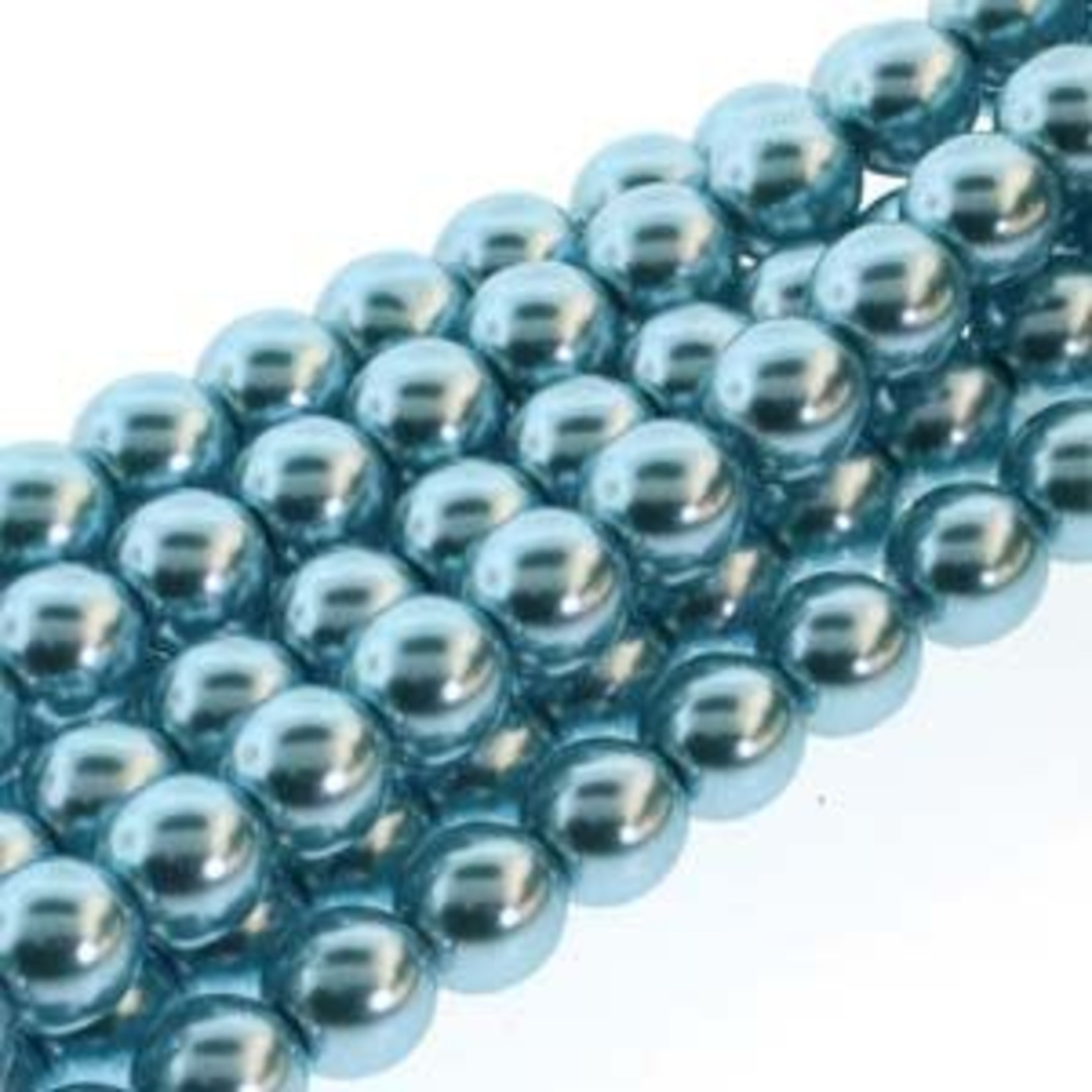 PRECIOSA Crystal Pearls 4mm Cerulean 120pcs