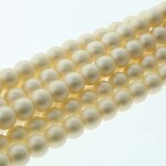 PRECIOSA Crystal Pearls 4mm Matte Cream 120pcs