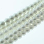 PRECIOSA Crystal Pearls 4mm Matte White 120pcs