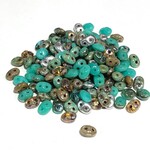 SuperDuo MIX African Turquoise 22.5g Tube