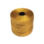 S-Lon Nylon Bead Cord Gold 77Yd Roll