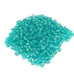 TOHO Hex 8-0 Aqua/Light Jonquil Lined 20g Tb