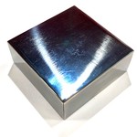 Pro Quality Polished Steel Bench Block 2.5" x 2.5" x 1"