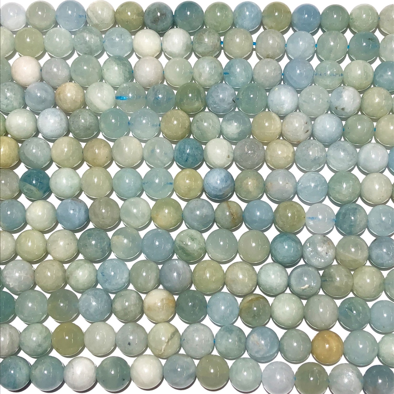 AQUAMARINE Natural Colours 8mm Round