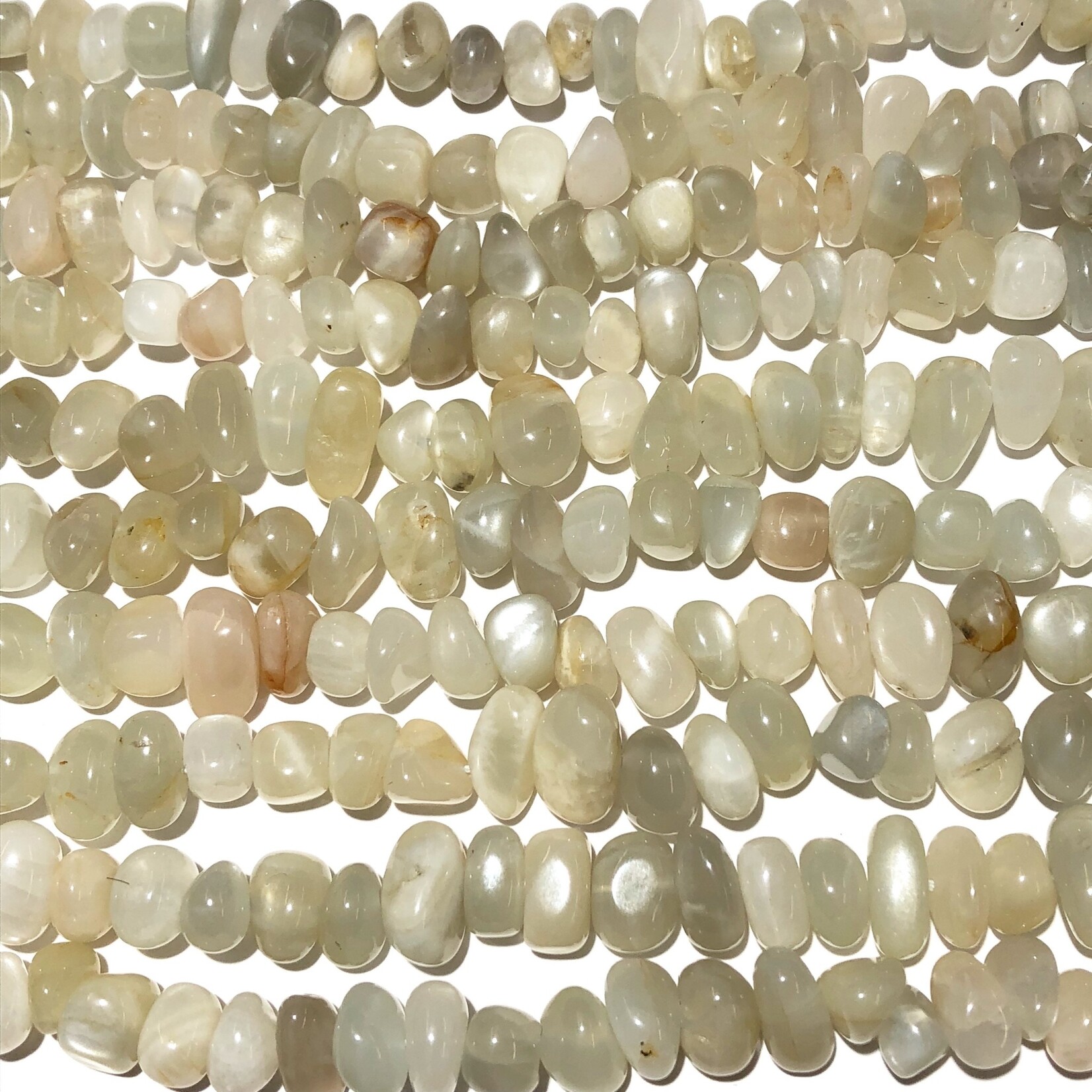 MOONSTONE White Natural 8 - 12mm Nuggets