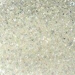 PRECIOSA 10-0 Seed Beads Trans Iris Crystal 22.5g