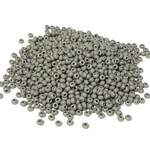 PRECIOSA 10-0 Seed Beads Opaque Grey 22.5g Tb