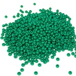 PRECIOSA 10-0 Seed Beads Op Med Dk Grn 22.5g