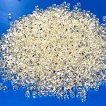 PRECIOSA 10-0 Seed Beads S/L Crystal 22.5g