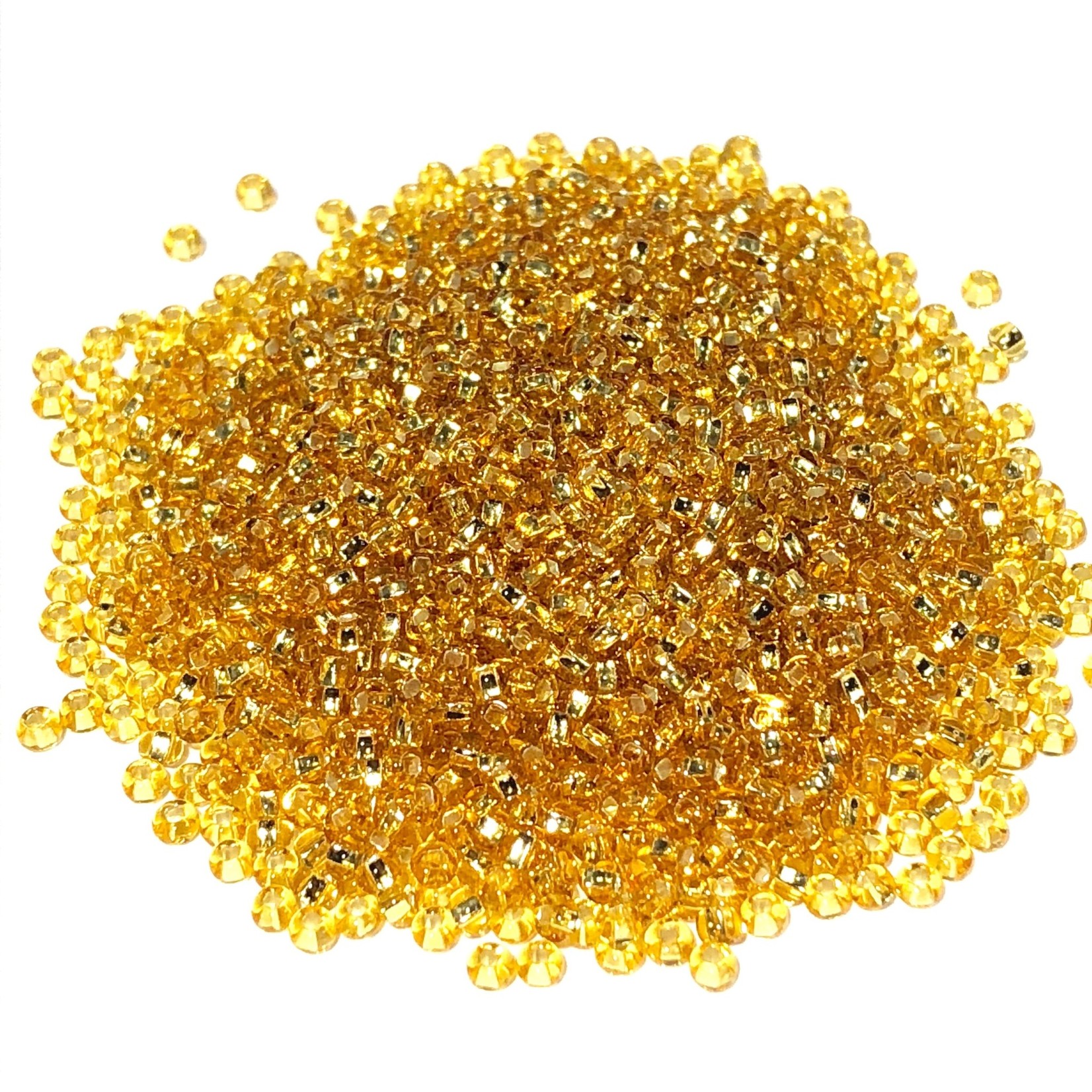 PRECIOSA 10-0 Seed Beads S/L Light Gold 22.5g