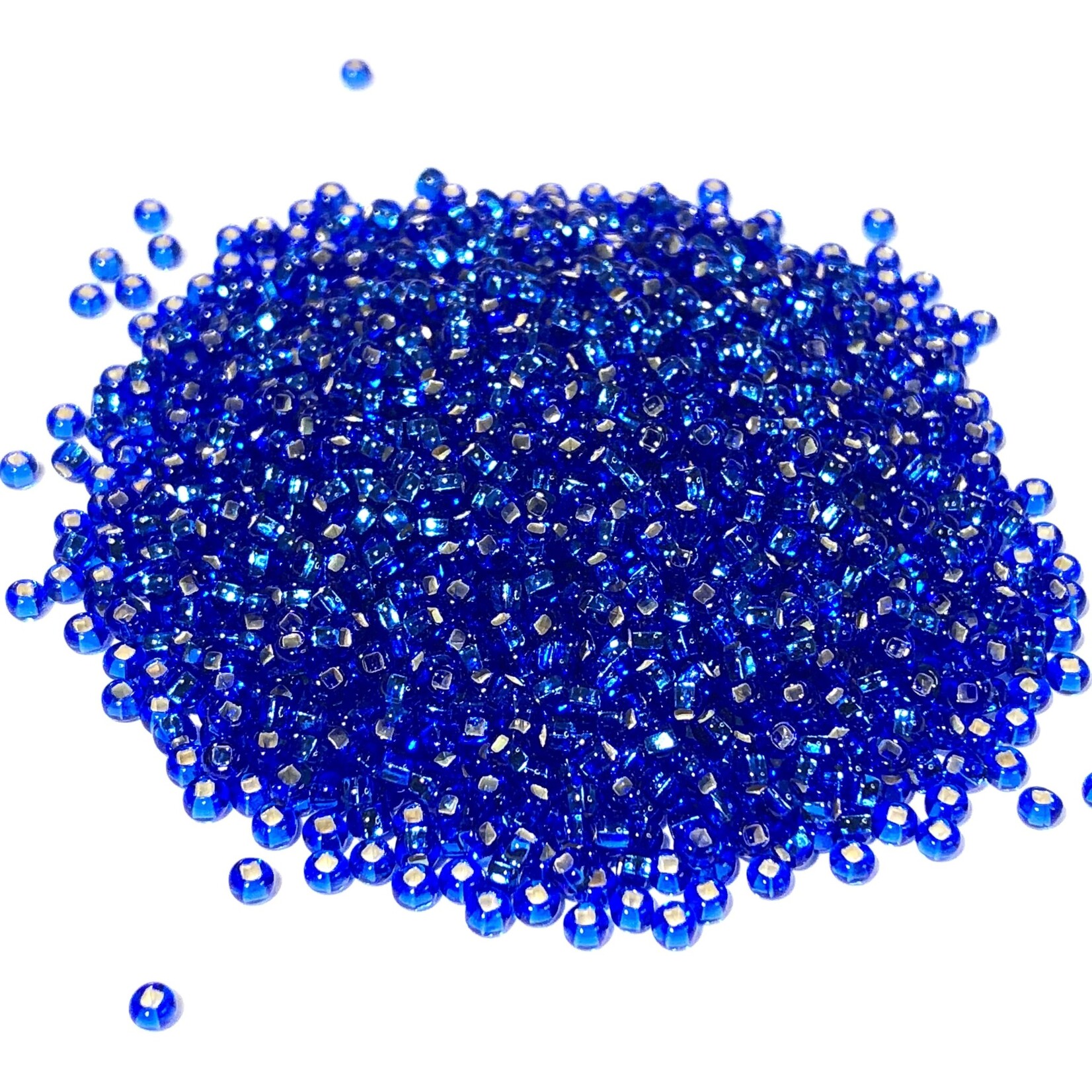 PRECIOSA 10-0 Seed Beads S/L Dk Blue 22.5g