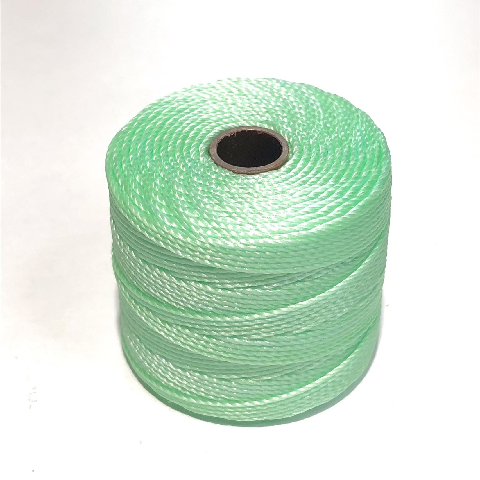 S-Lon Nylon Bead Cord Pastel Mint Green .4mm 77Yd Roll