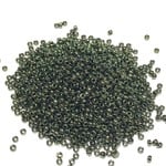 MIYUKI Rocaille 15-0 Metallic Olive 8g