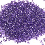 MIYUKI Delica 11-0 Silver Lined Purple 10g