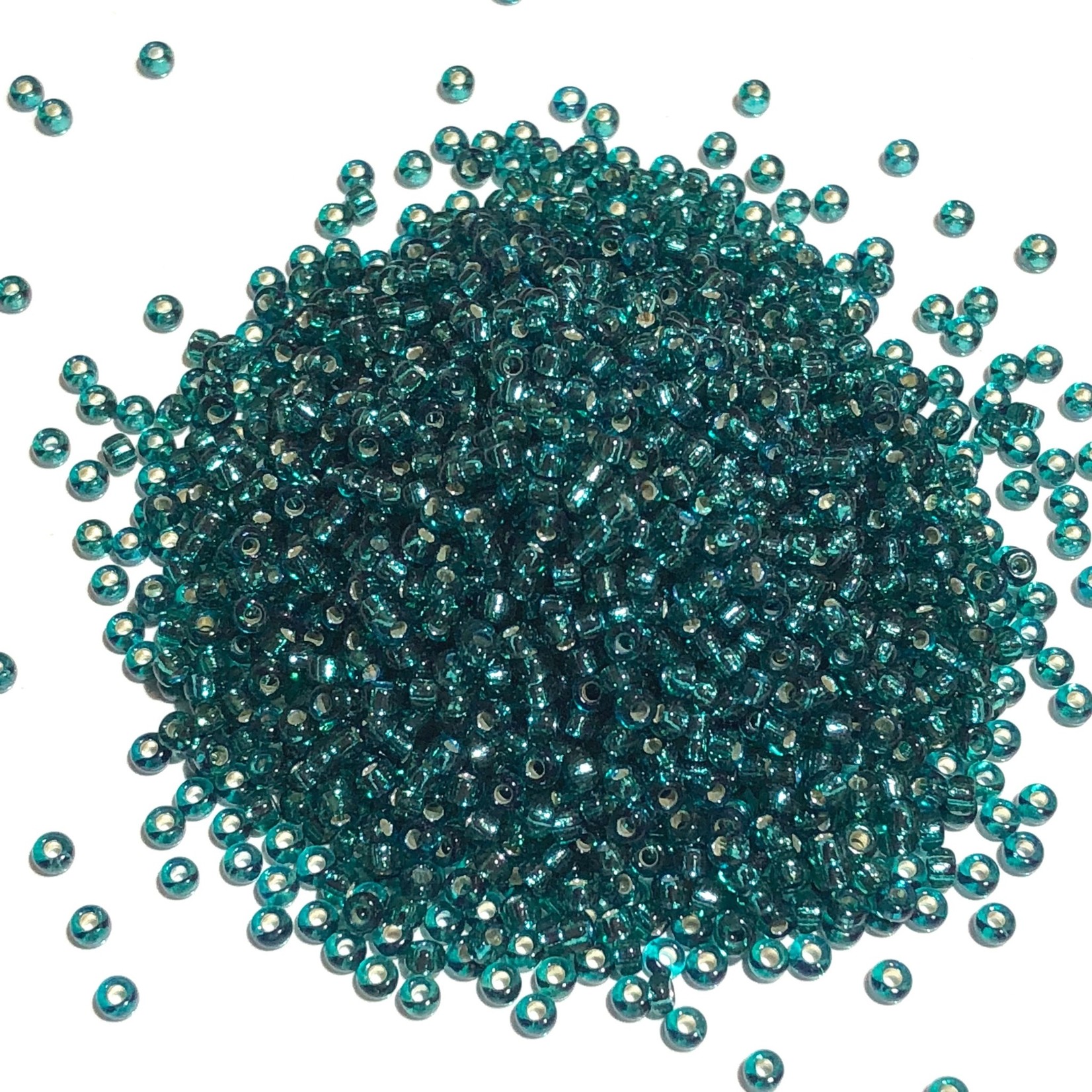 MIYUKI Rocaille 11-0 Silver Lined Teal 25g
