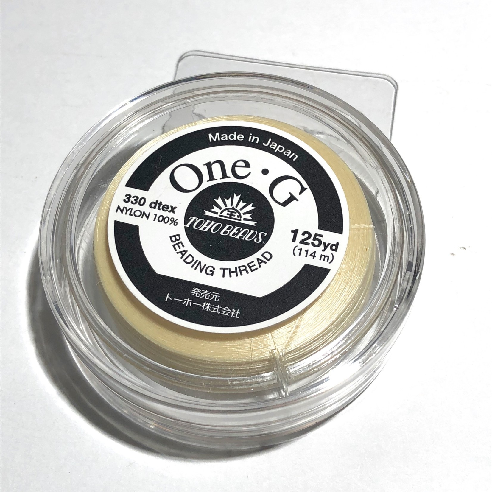 TOHO One-G Thread Cream 125 yd
