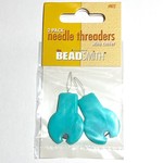 Beadsmith Needle Threaders with Cutter 2pcs