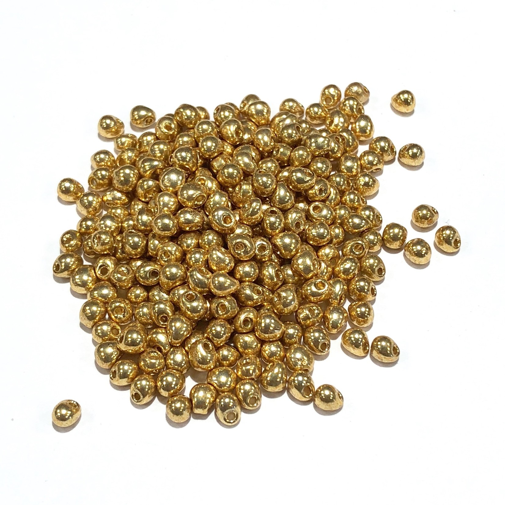 MIYUKI Drop Duracoat Galvanized Gold 10g