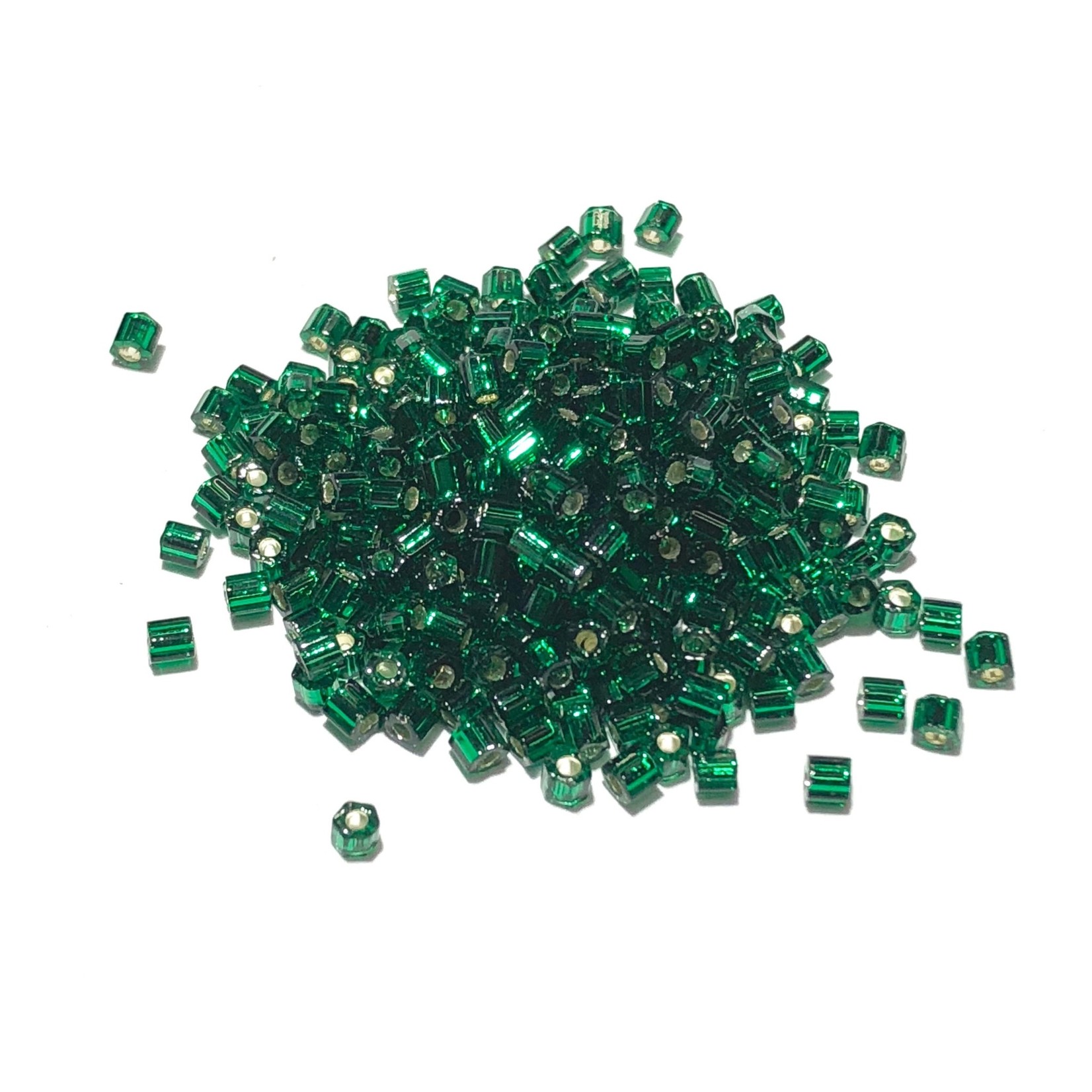 TOHO TOHO Hex 11-0 Silver Lined Green Emerald 20g Tb