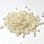 TOHO Hex 8-0 Opaque Navajo White Luster 20g Tb