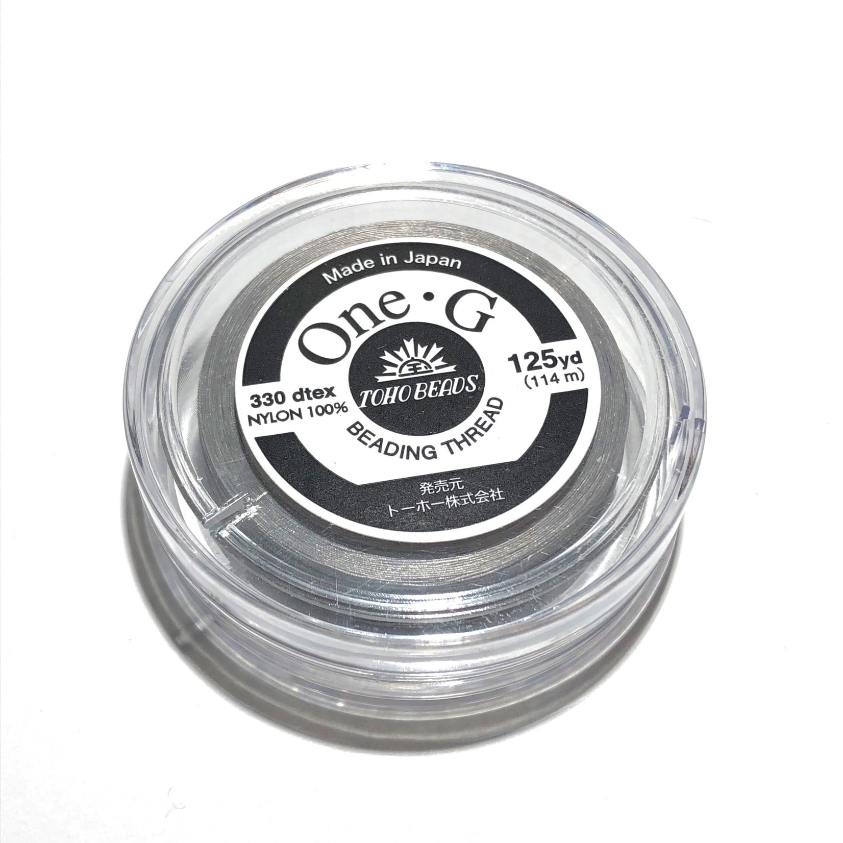 TOHO One-G Thread Light Grey 125yd