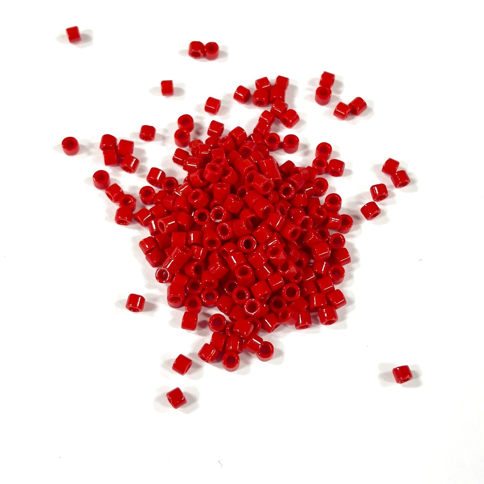MIYUKI Delica 10-0 Opaque Red 10g