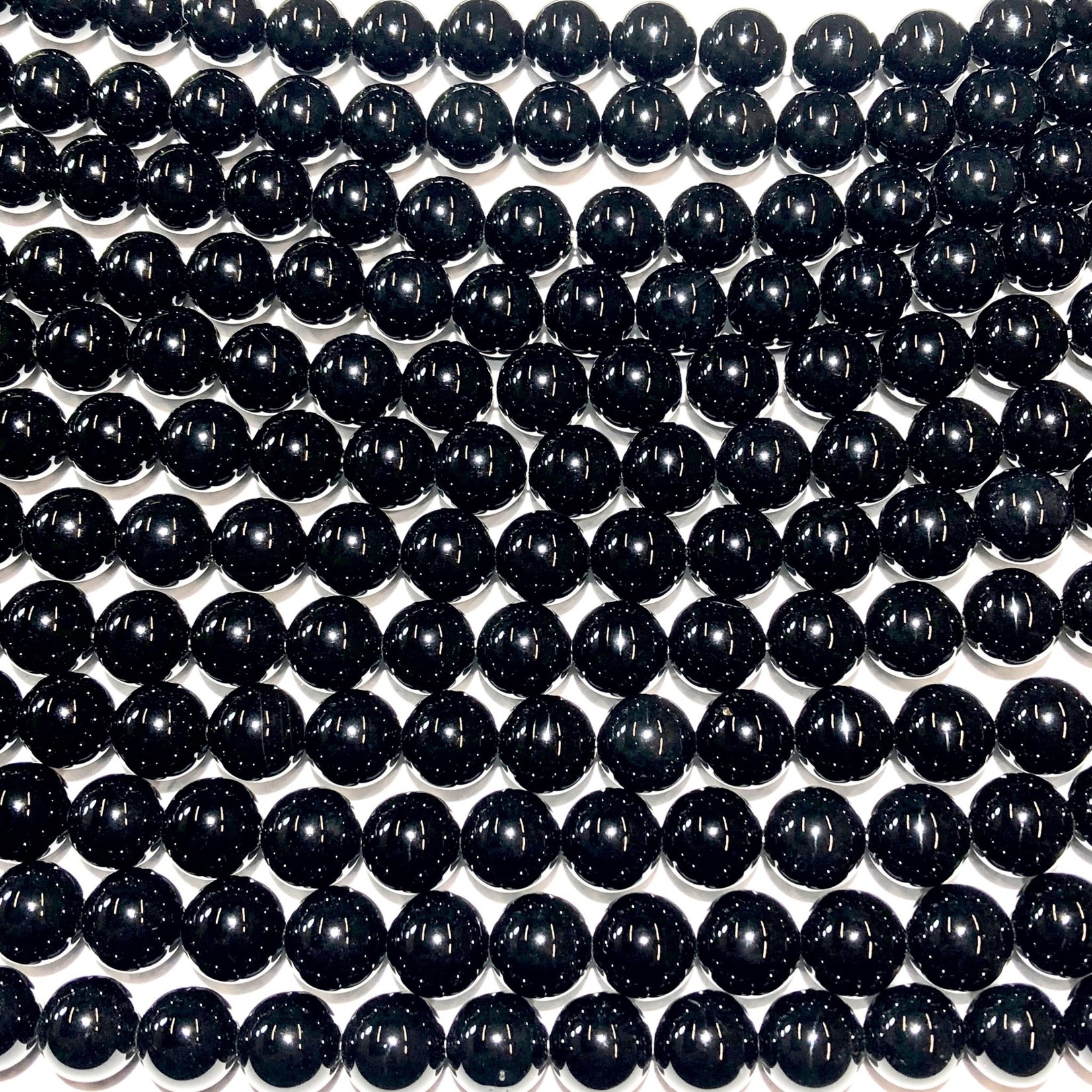 Black Onyx Natural 10mm Round