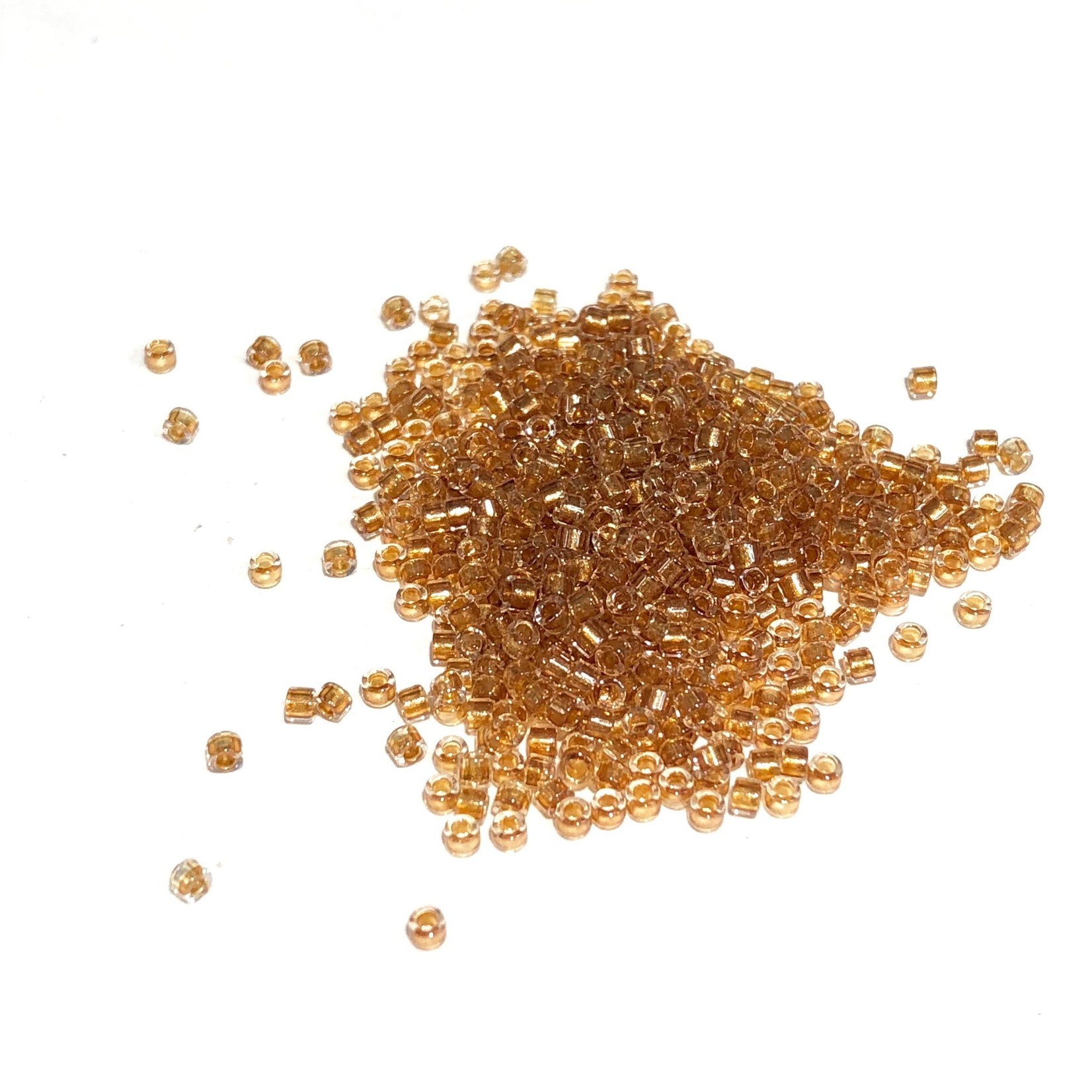 MIYUKI Delica 11-0 Lined Gold Honey Sparkle 10g