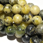 AFRICAN Yellow TURQUOISE Natural 10mm Round