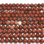 RED JASPER Natural 8mm Round