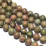 Natural UNAKITE 8mm Round