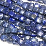 Lapis Lazuli Smooth Square Beads 12mm Grade A