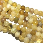 YELLOW OPAL Natural 6mm Round