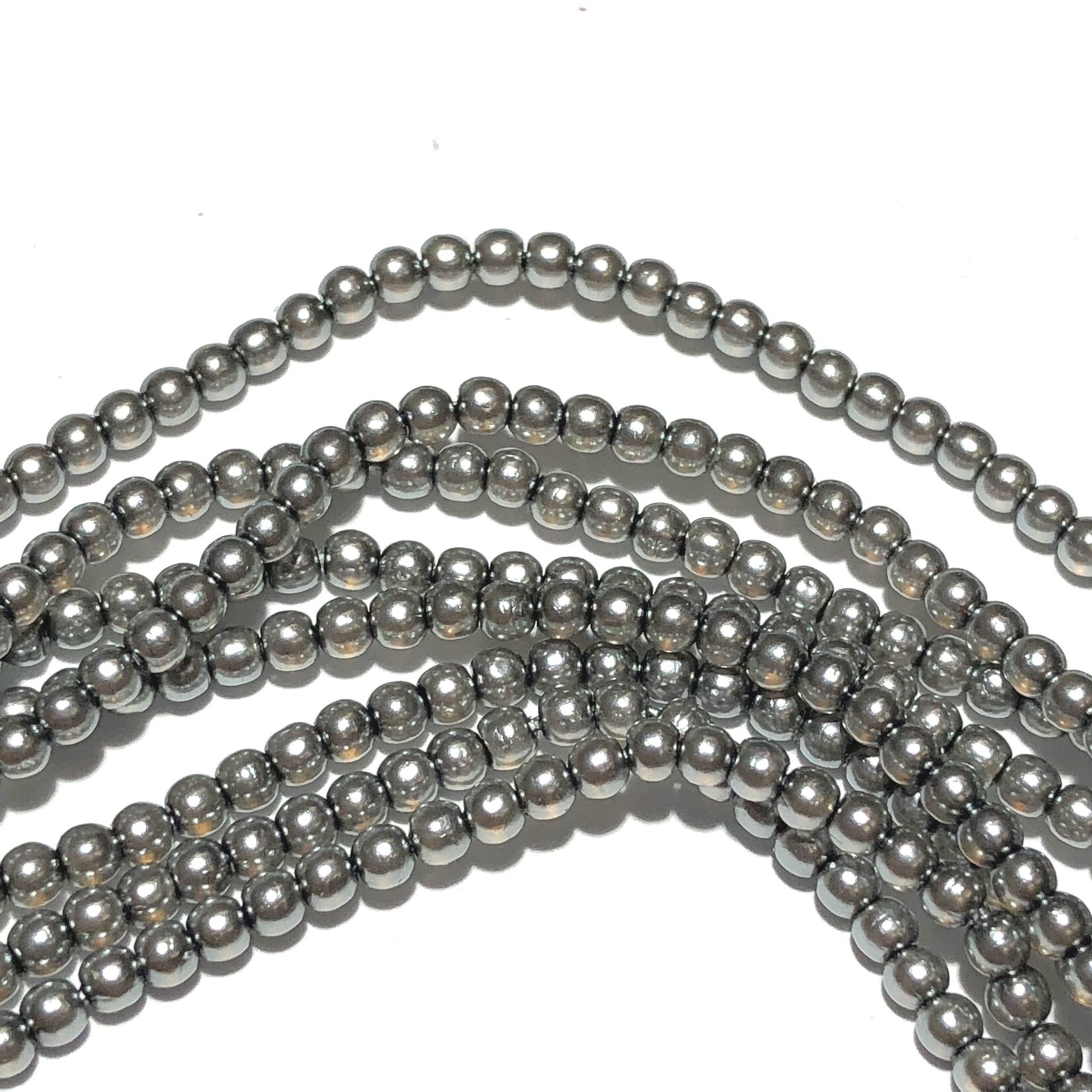 PRECIOSA Crystal Pearls 2mm Silver 150/Str