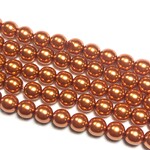 PRECIOSA Crystal Pearls 8mm Copper 75/Str