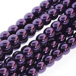 PRECIOSA Crystal Pearls 8mm Purple 75/Str