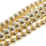 PRECIOSA Crystal Pearls 8mm Cream 75/Str