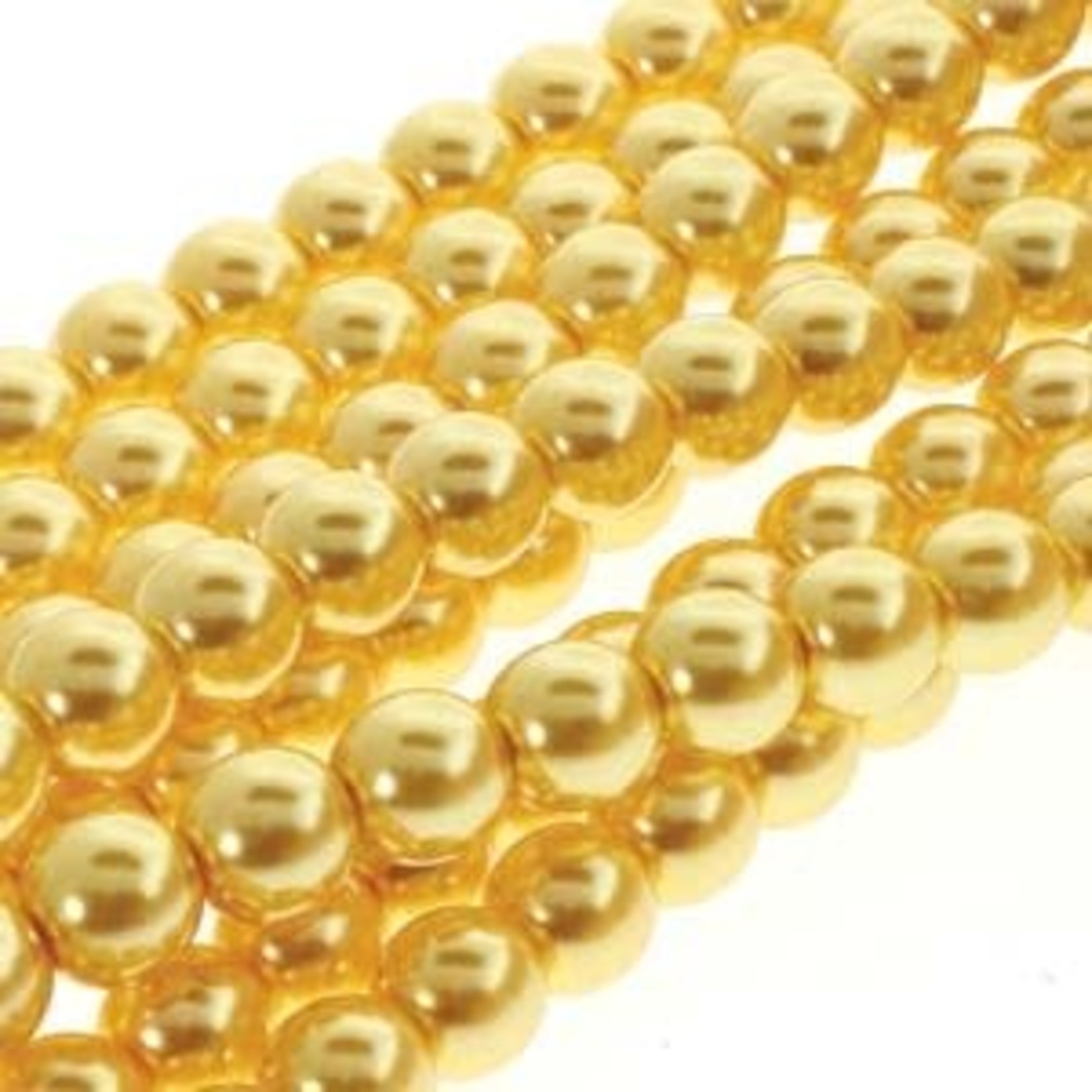 PRECIOSA Crystal Pearls 6mm Sunglow 75/Str