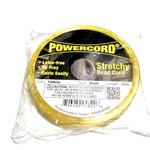 POWERCORD Stretch Cord Yellow .8mm @ 75ft/pkg