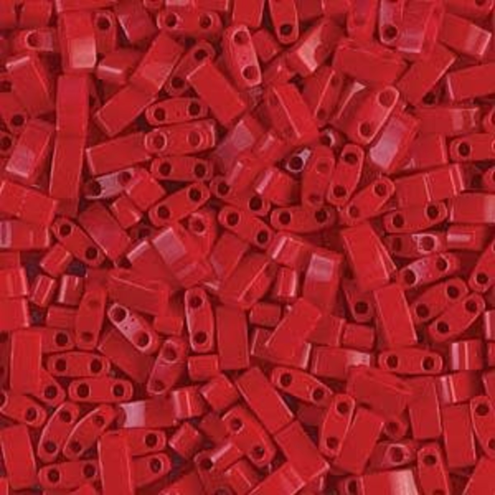 MIYUKI Tila Half Cut Opaque Red 10g