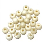 Bone Beads 6mm Round 100pcs