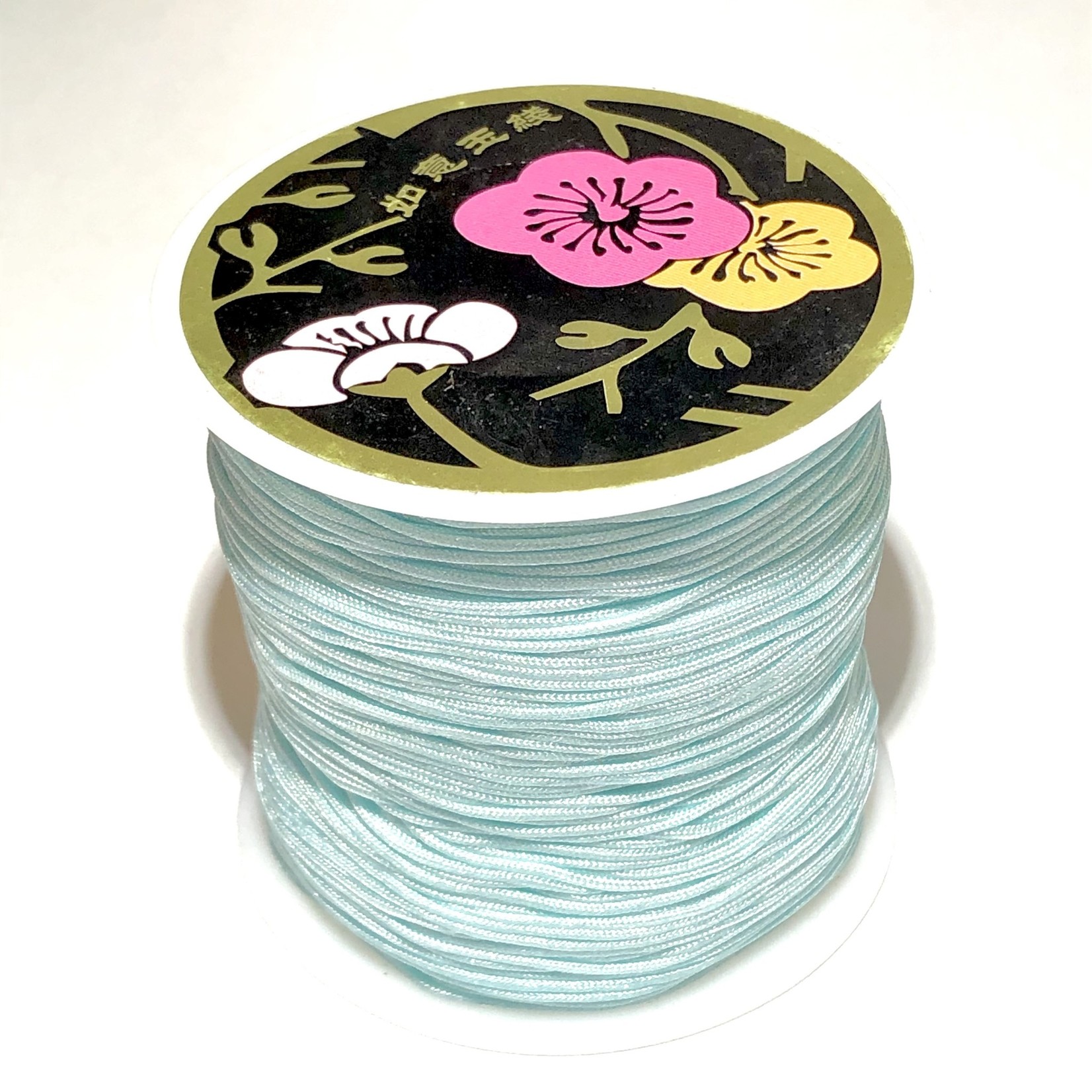 Nylon Bead/Knot CORD 0.8mm/120m - Baby Blue